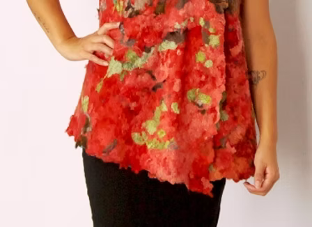 Ultrafine Merino Vest by Carmen Tyrer