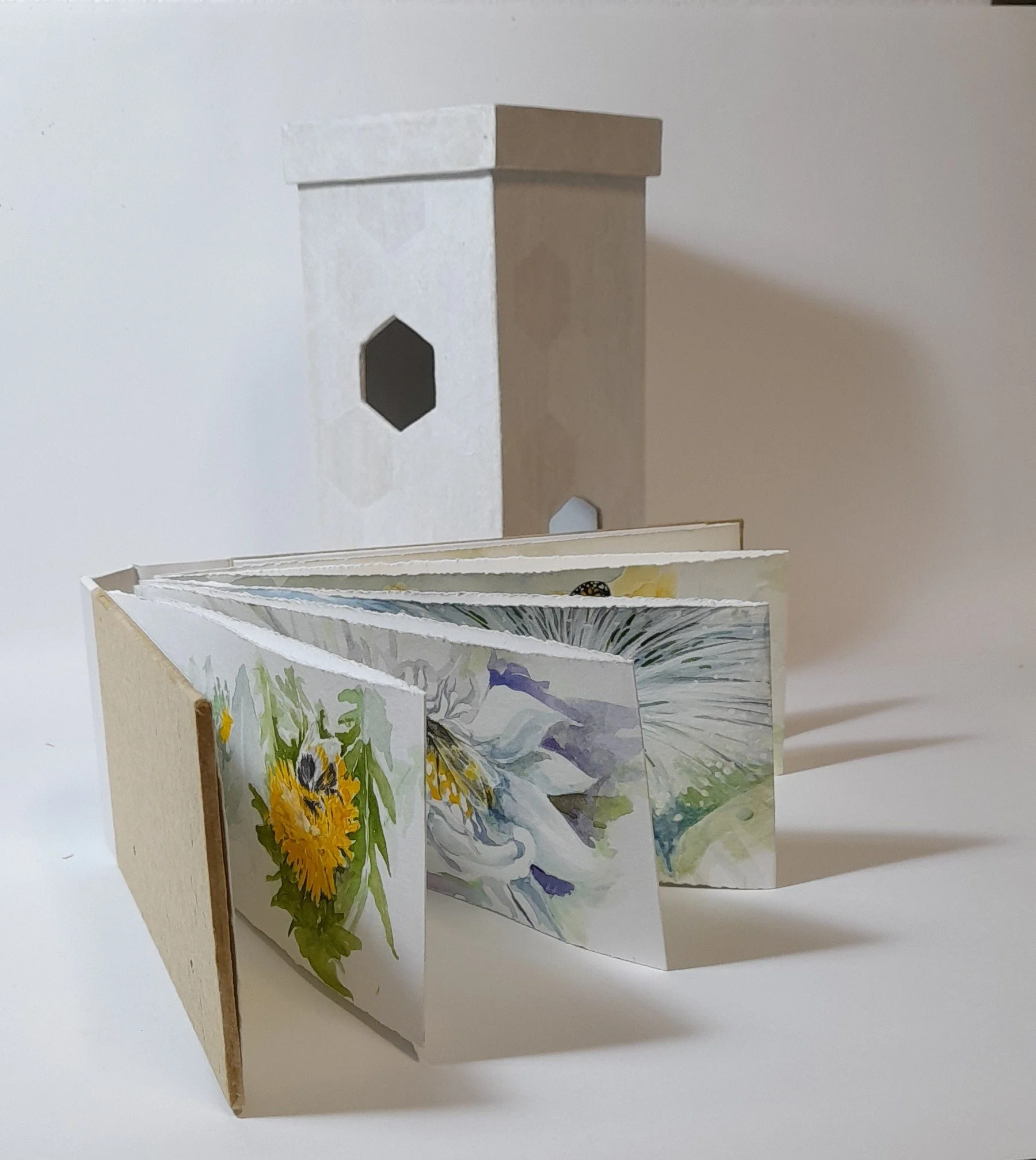 Julie Hein, Song of a bee, 2025, mixed media.