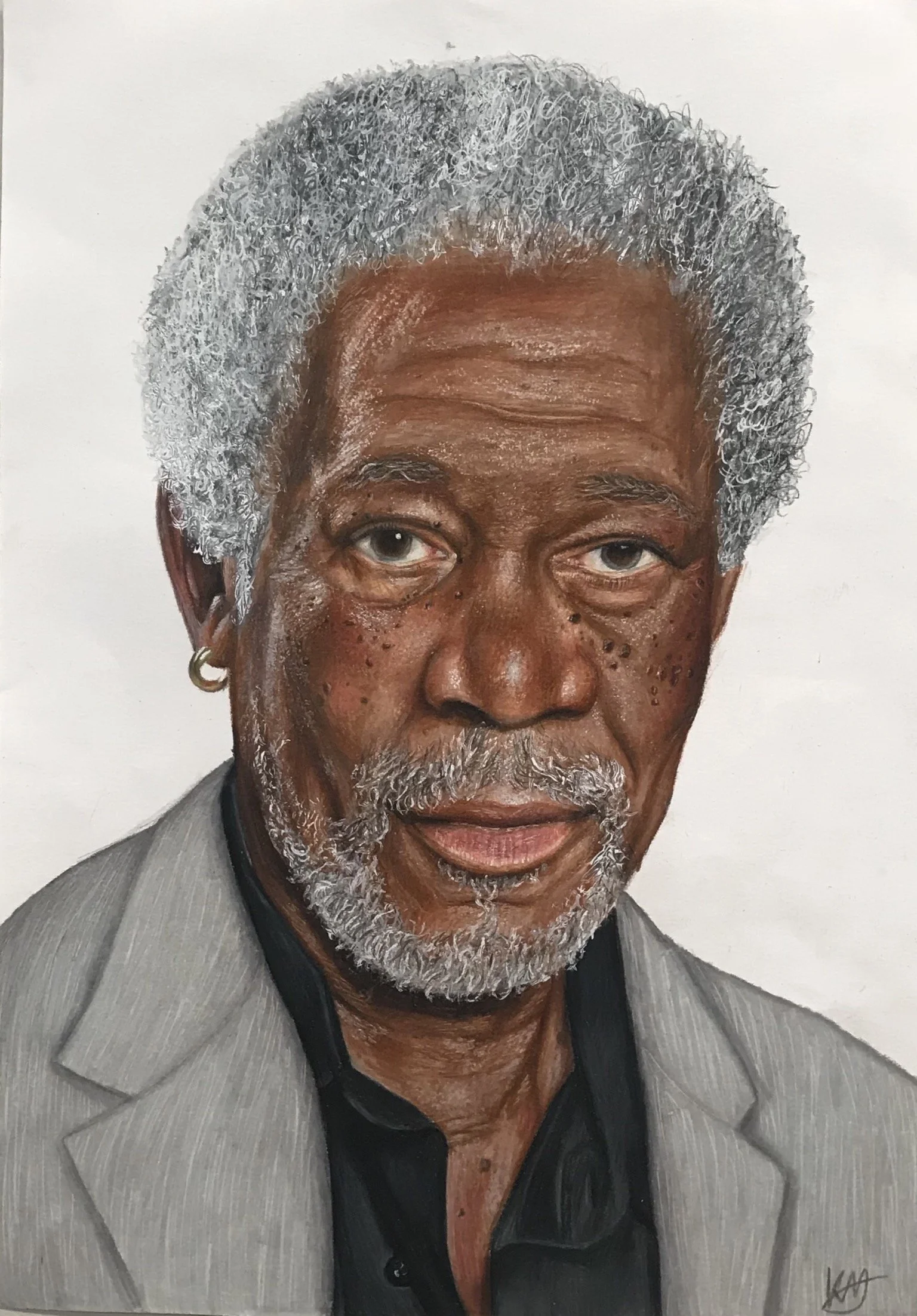 High commendation works on paper: Freeman by Katie McCabe