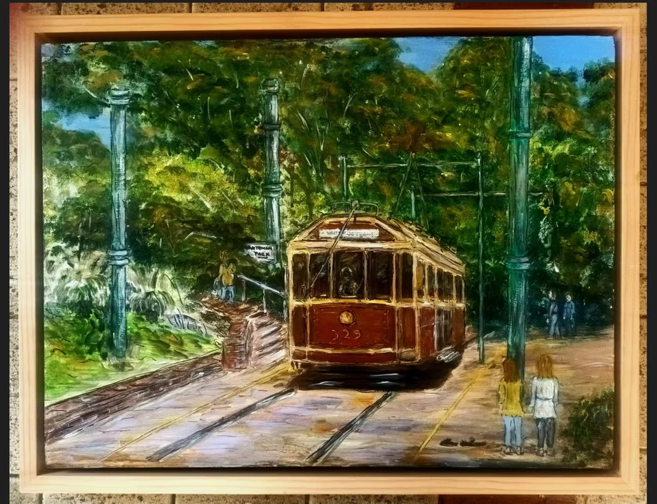 Whiteman Park Tram by Colin Pumphrey