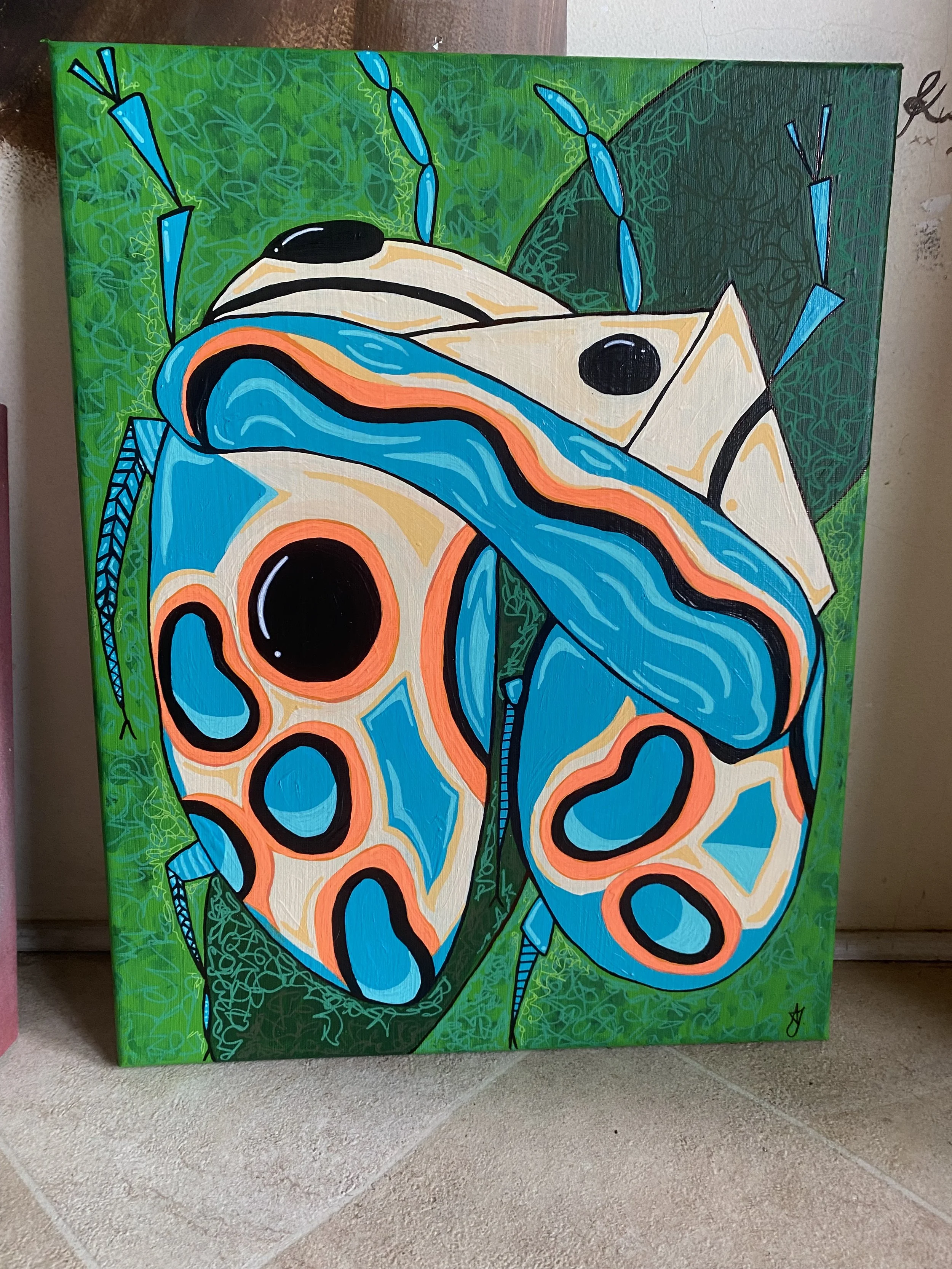 Amanda Kirk, Picasso Picasso, 2026, acrylic on canvas