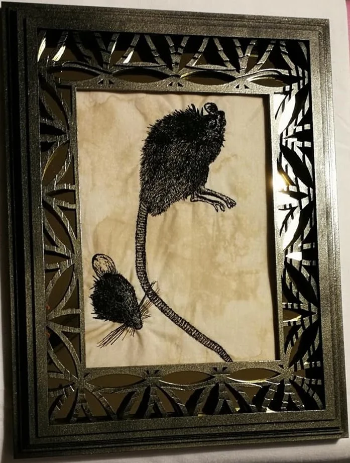 Mixed Media award: The Silence Come After by Enid Twiglet