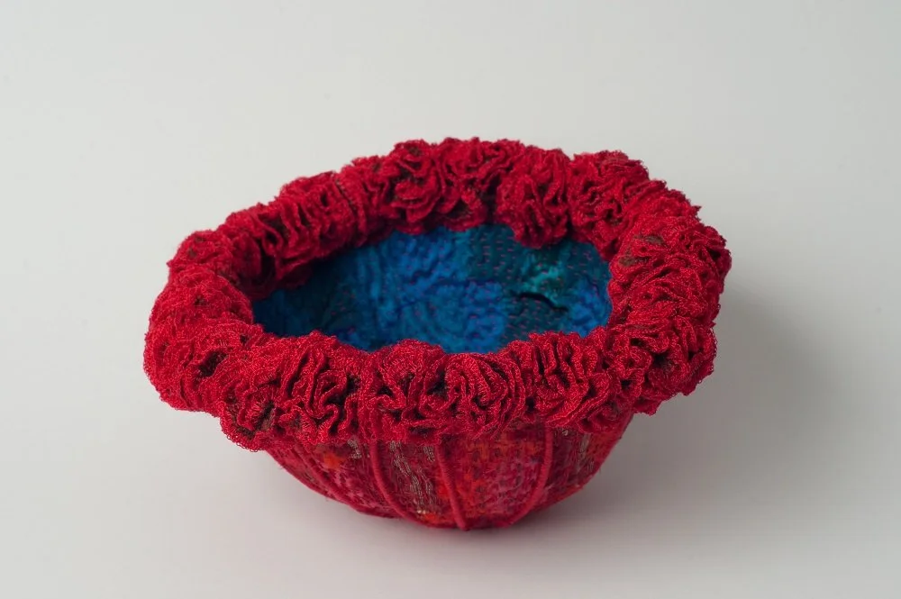 Prime Projects Award for Sculpture/3D: Reef Bowl by Liz Arnold
