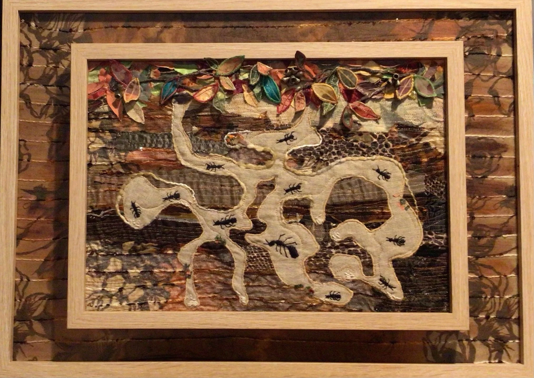 Susan Brannen, Beneath the Forest Floor, 2026, textiles