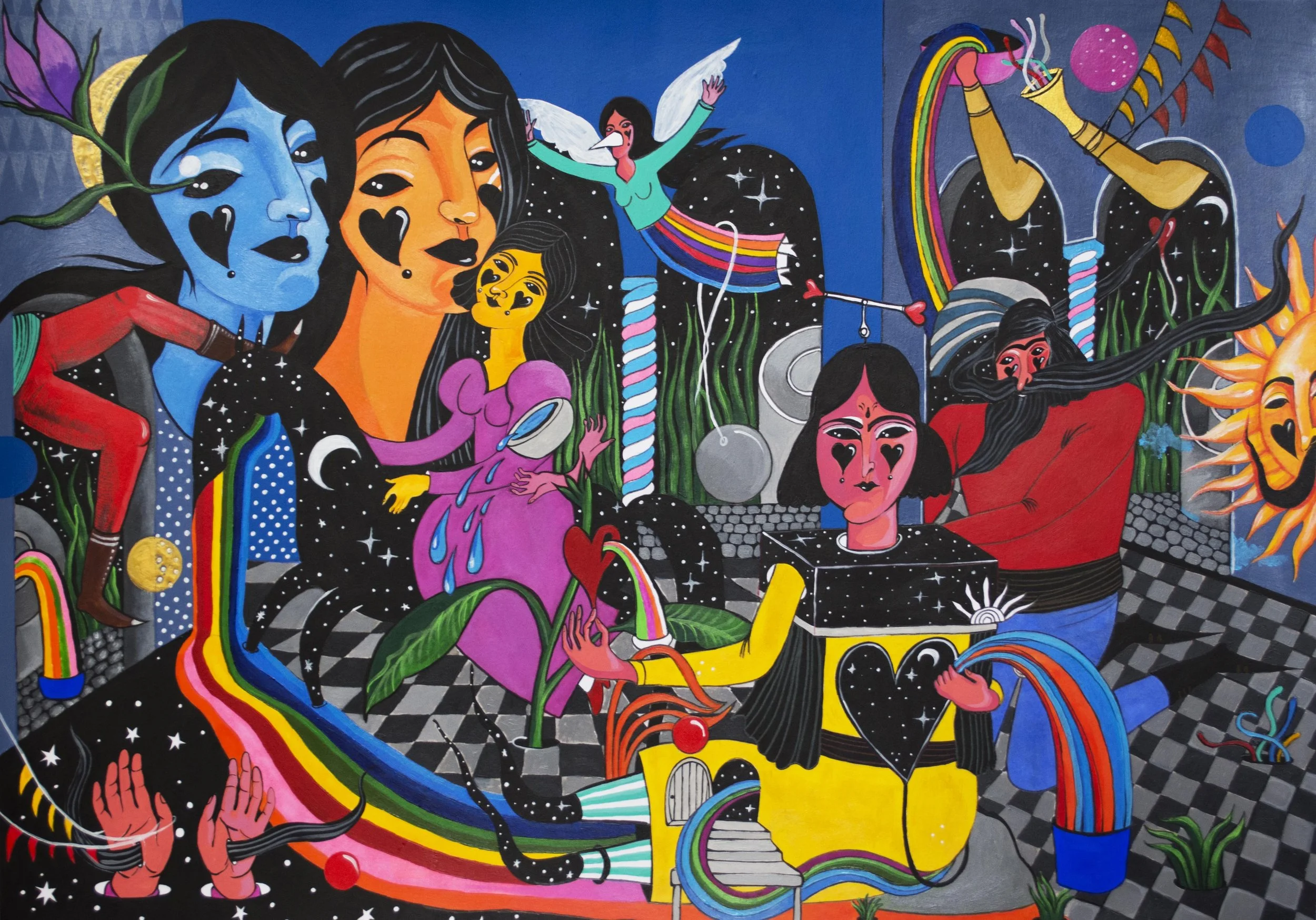 Enchanted Heart’s Fantasy by Afsaneh Khoramshahi