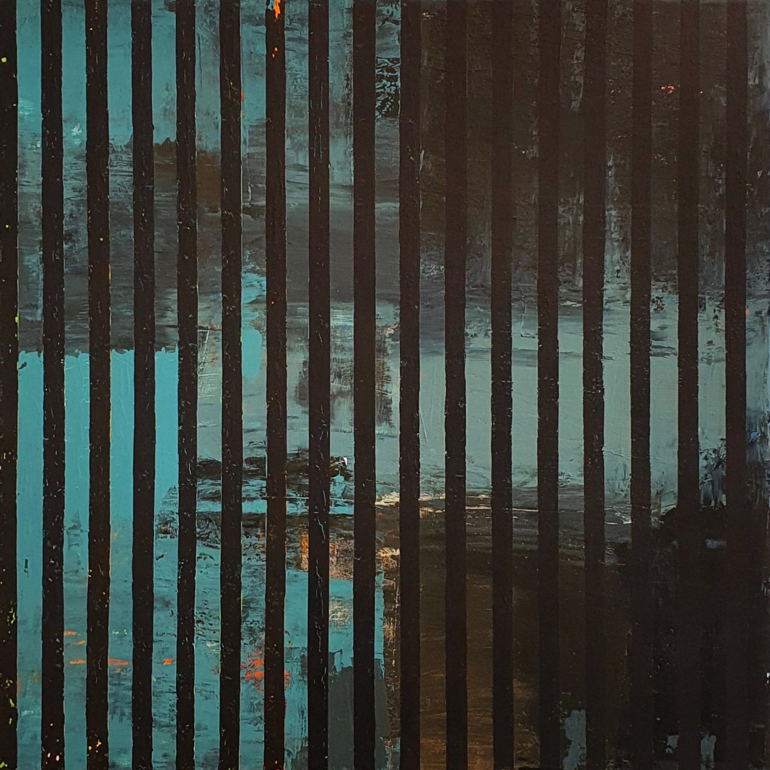 Ellenbrook Art Award winner: Ric Burkitt, The edge of almost, 2025, acrylic.