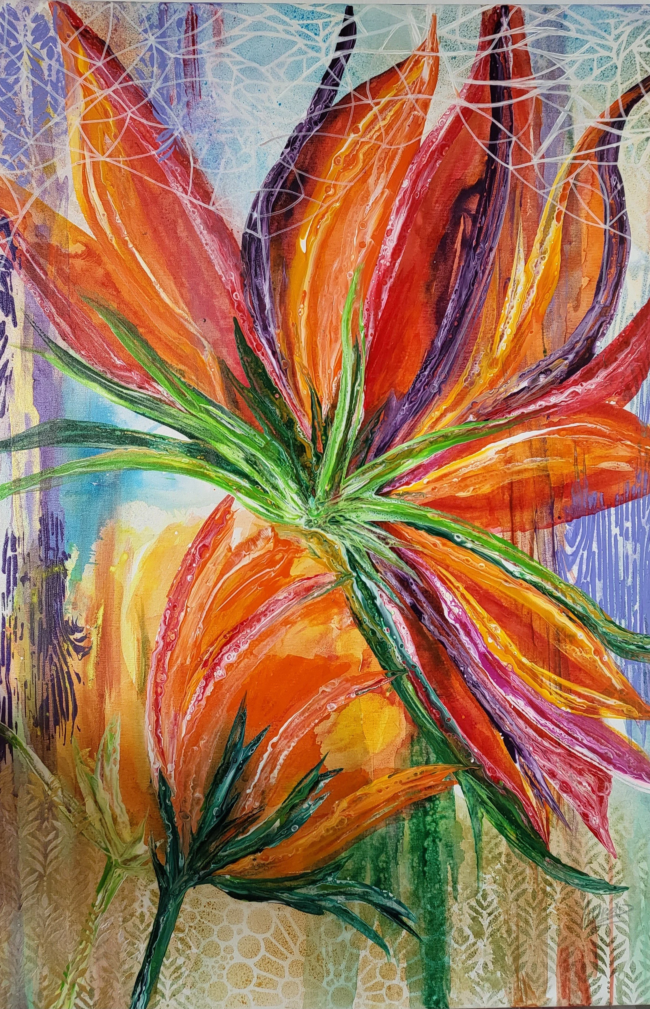 Lidia Urdinez, Whispers of growth, 2025, mixed media