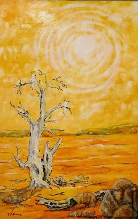 Pamela Fay Hume, Summer, 2025, acrylic.