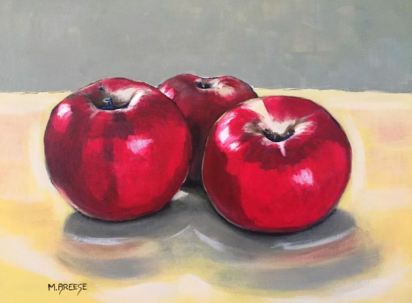 Red Trio by Melanie Breese