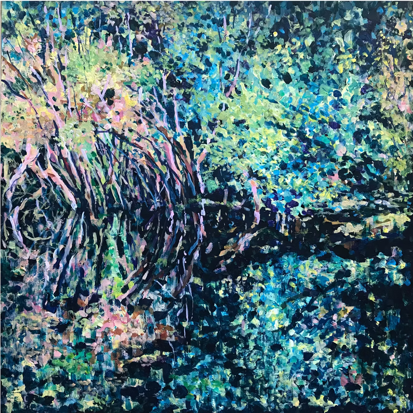 Island Reflections by Linda Fardoe