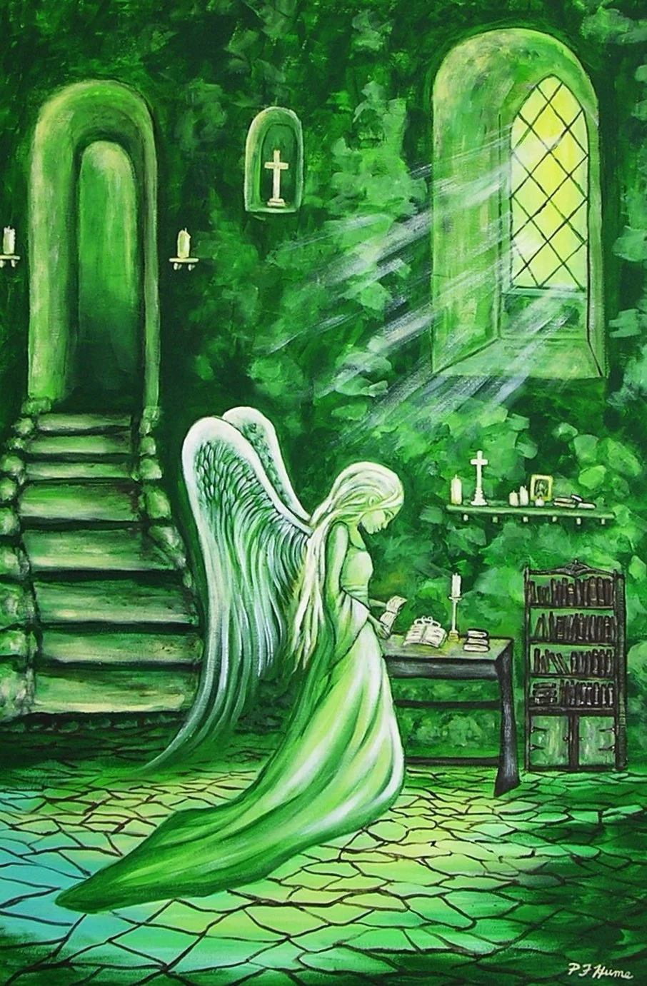 Harahel Angel of Knowledge by Pam Hume