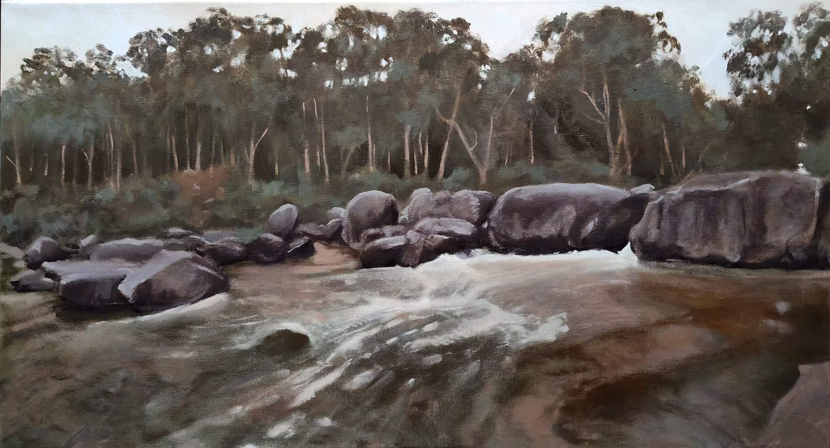 Hovea Falls by Chris David