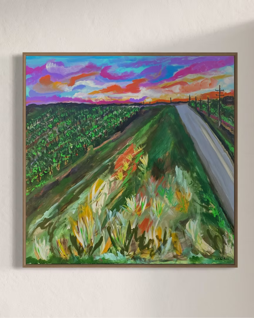 Twilight in the Swan Valley by Natalie Volpe