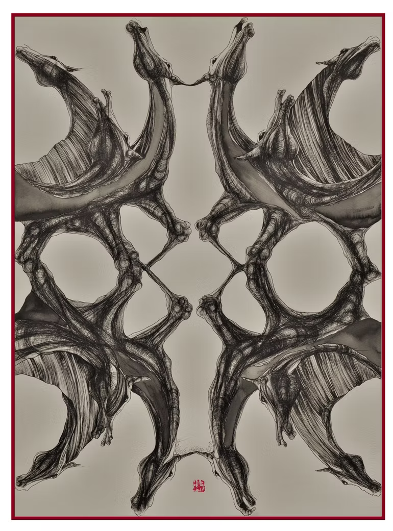 Mirror Horses by Adrianna Wasinska-Fabain