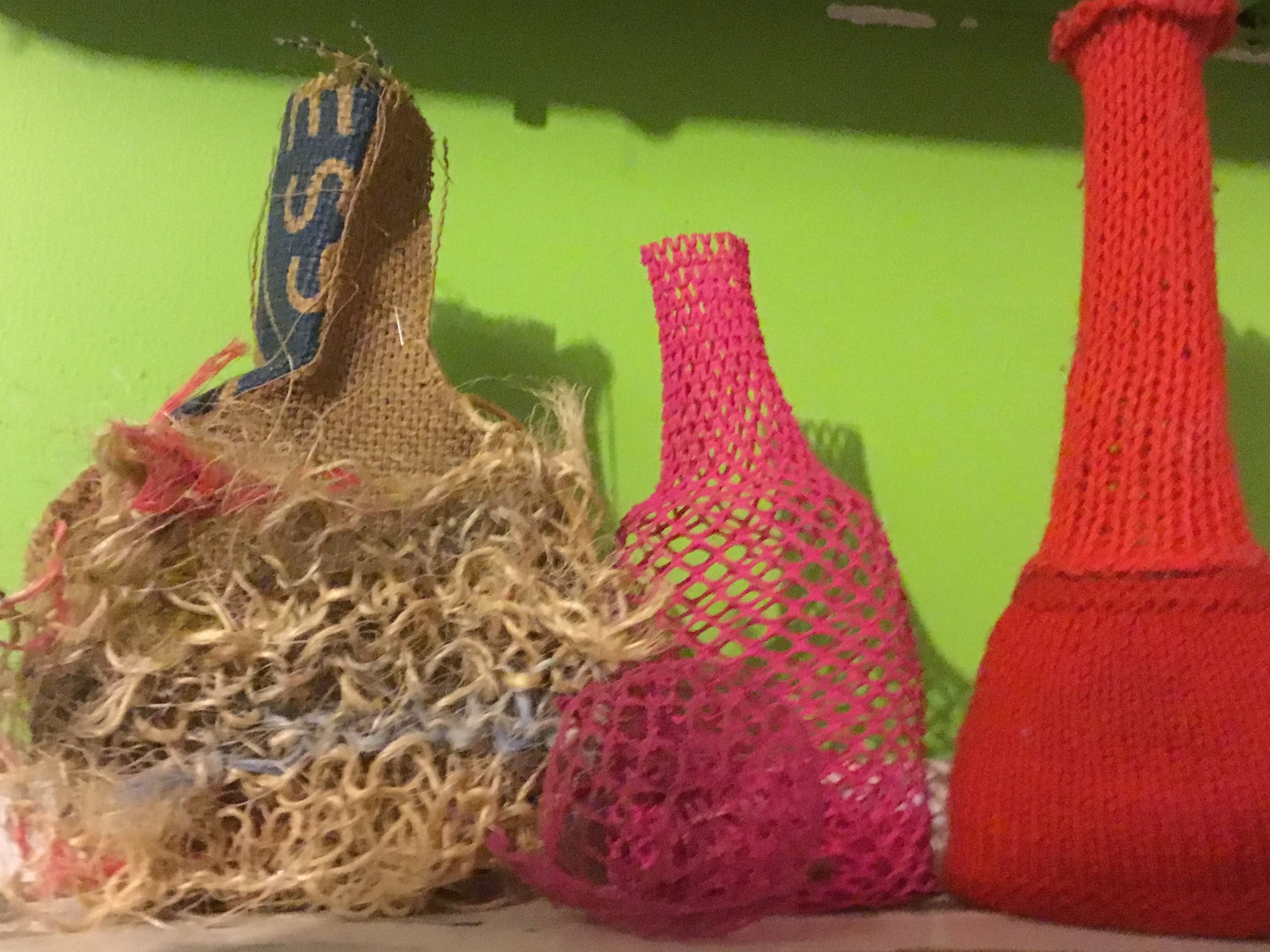The City of Swan Award: The Little Gathering of the Knitted Pots by Kelly Wilkinson