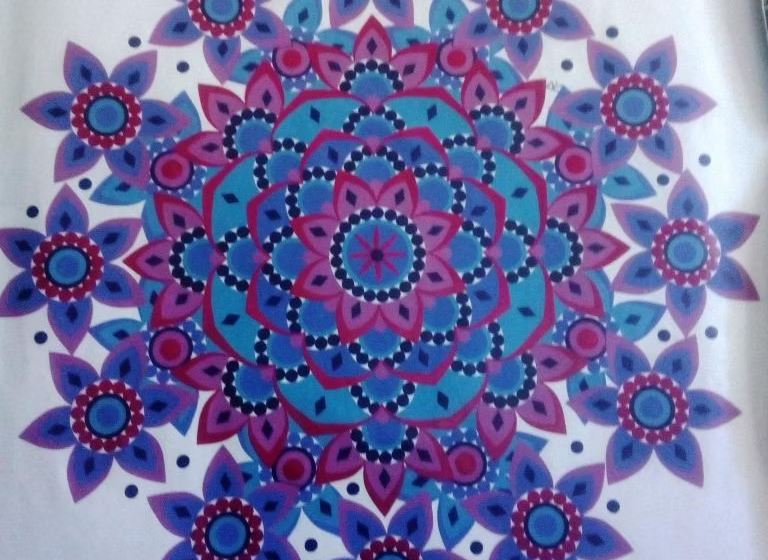 My Lotus Mandala by Rhonda Colombera