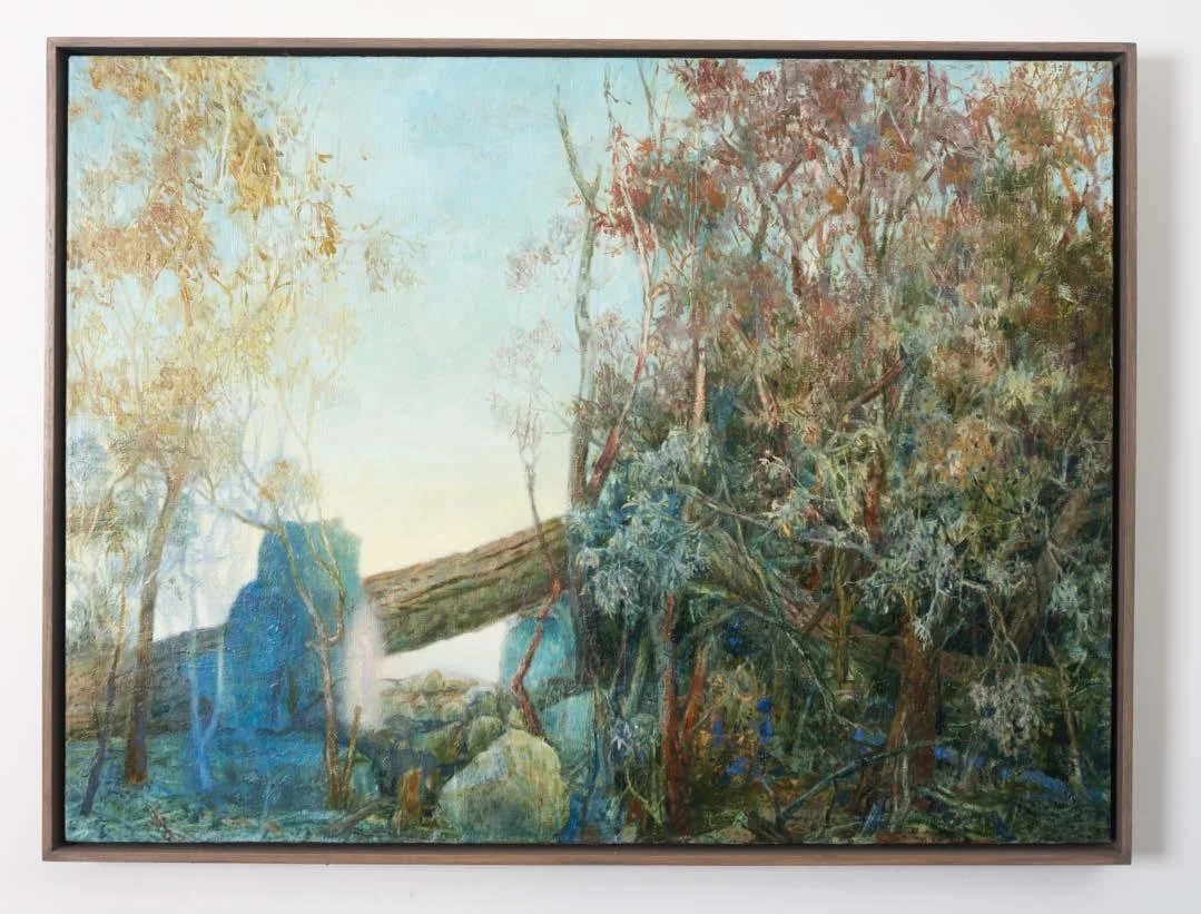 Gregory Pryor, The Pink Child, 2022, oil on linen, 60 x 80 cm.