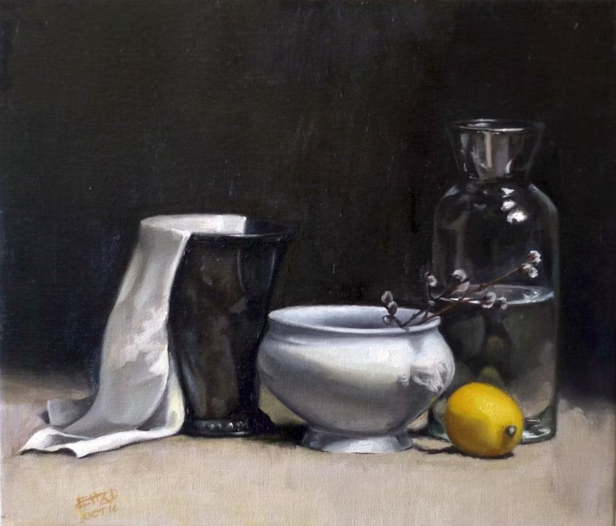 Still Life Study by Behzad Alipour 