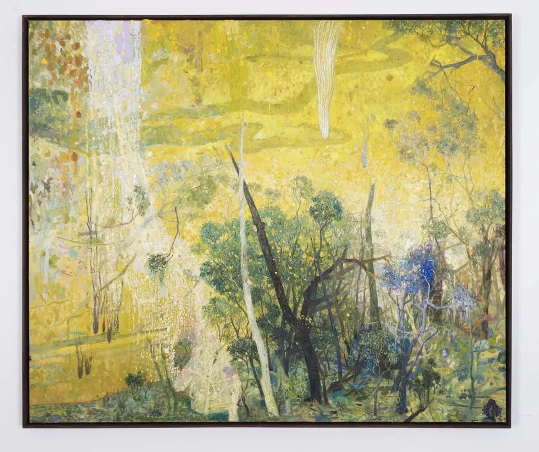 Gregory Pryor, The White Tree, 2023-25, oil on linen, 128.3 x 152 cm