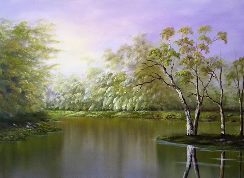 Outback Misty Morning by Matt Symons