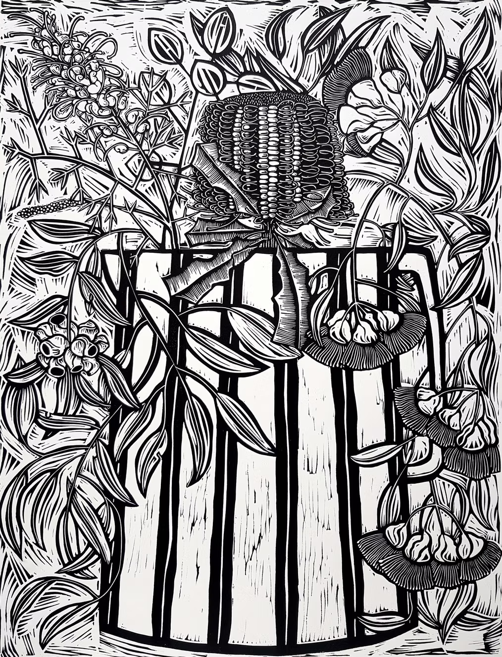 Albany Banksia Bouquet by Nicola Cowie