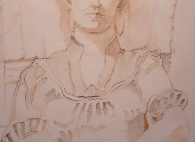 Irish Lass by Harvey Mills