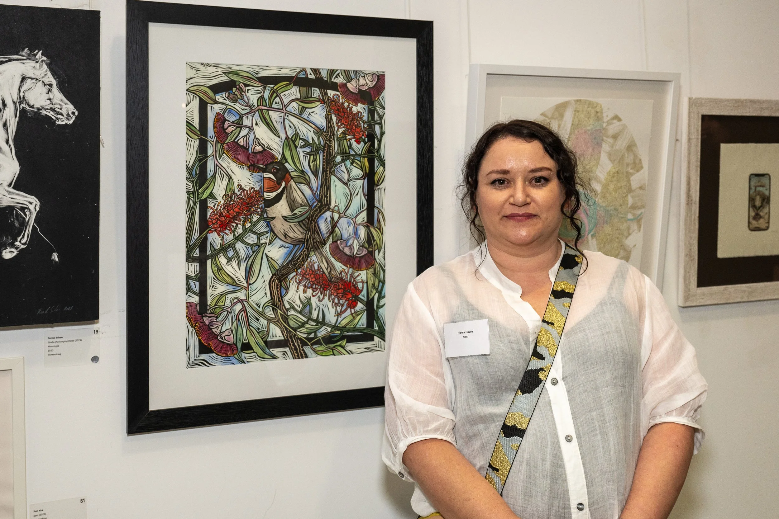 Printmaking Award: Entwined by Nicola Cowie