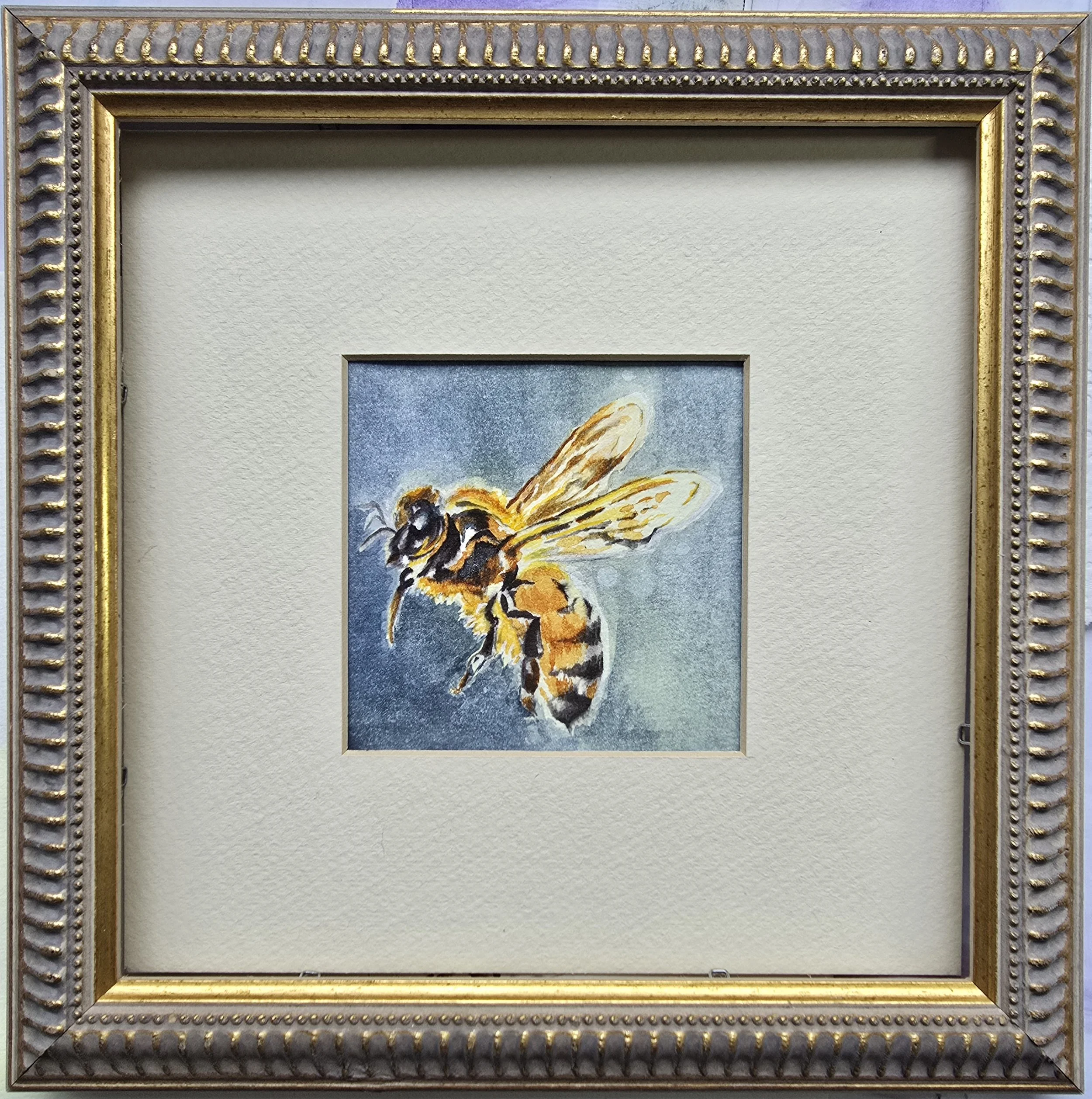 Melissa St John, Honeybee. The Sweetness of Life, 2026, ink, watercolour, gouache