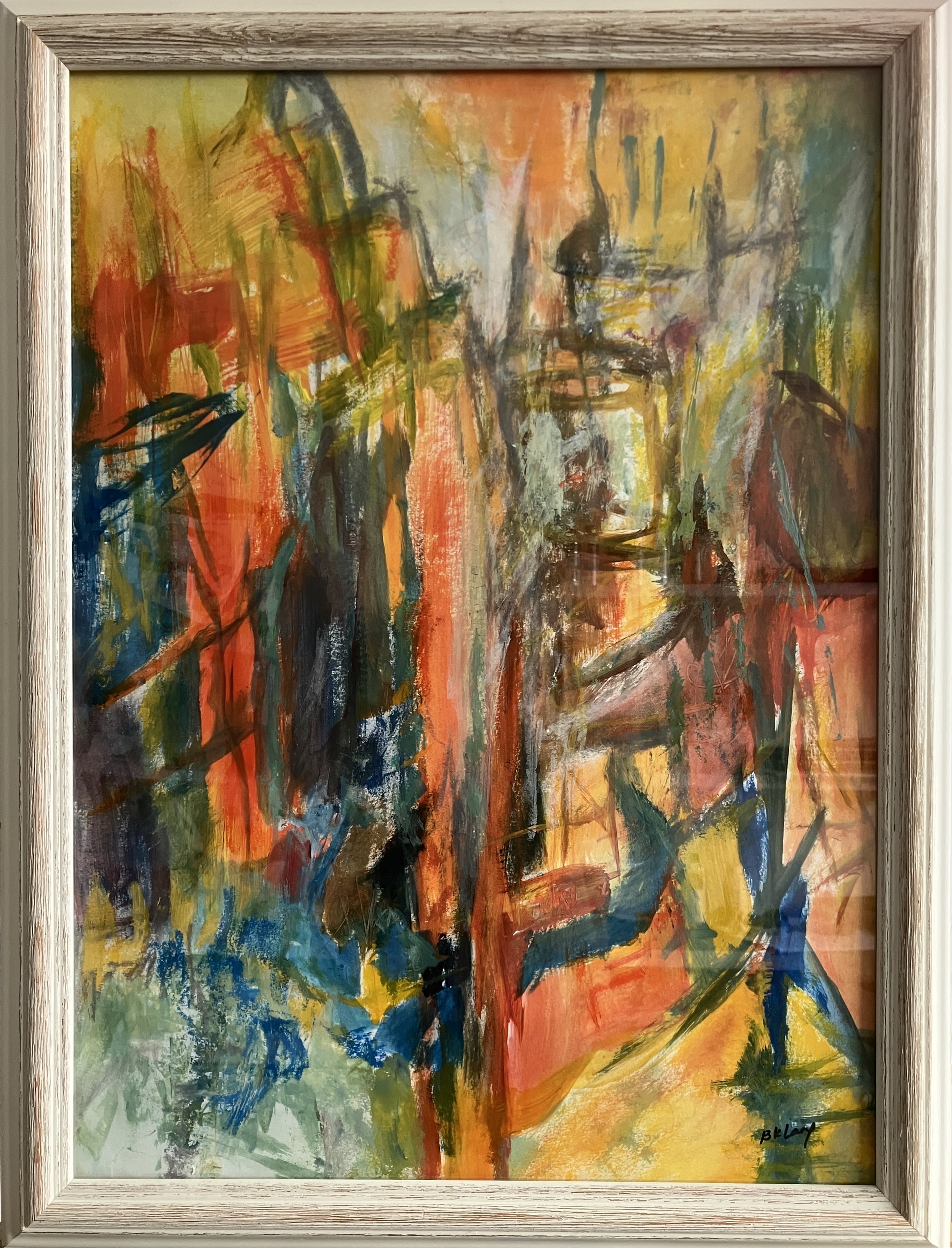 Rachel Waller, Synchronicity, 2025, mixed media.