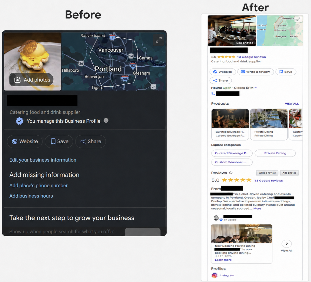 Business Profile Setup