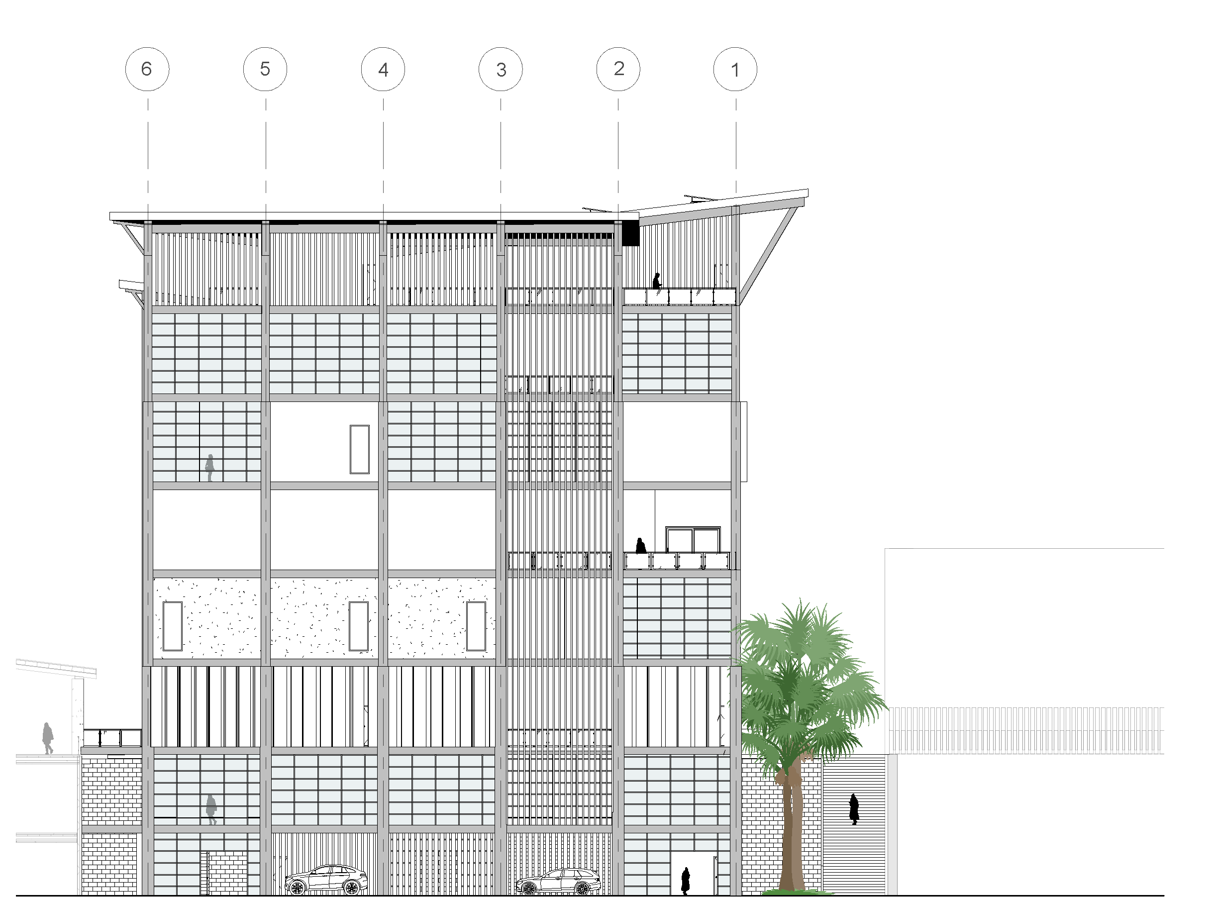 Southern Elevation 1:200