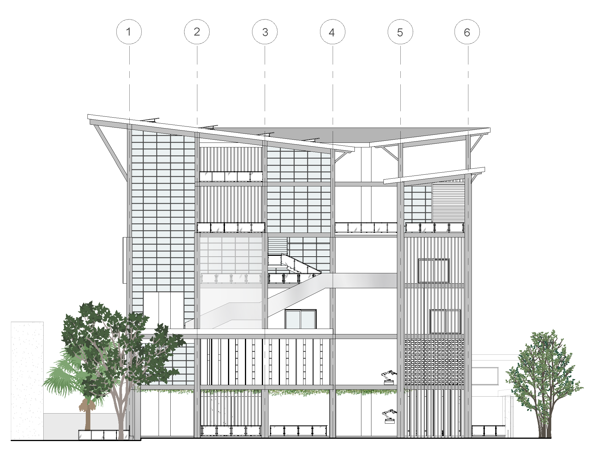 Northern Elevation 1:200