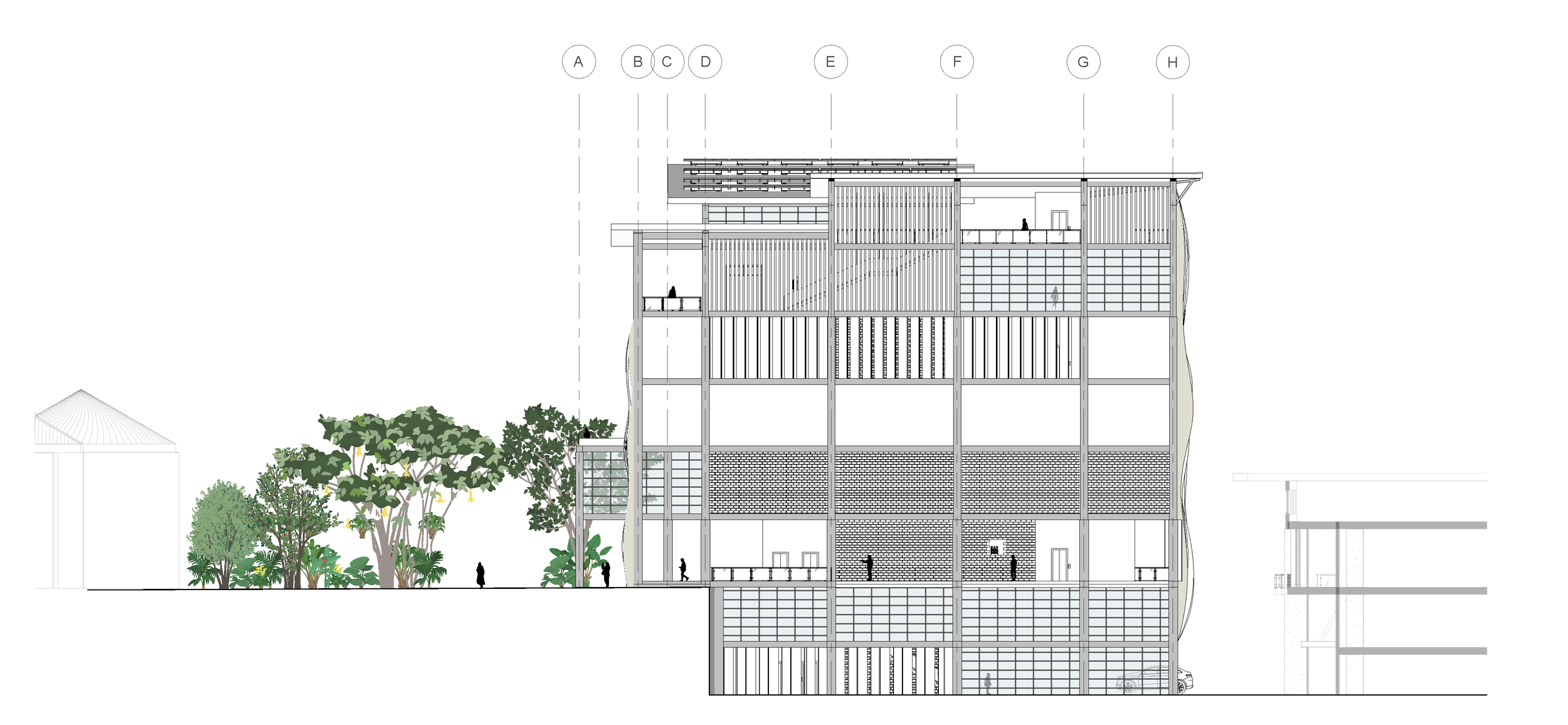 Western Elevation 1:200