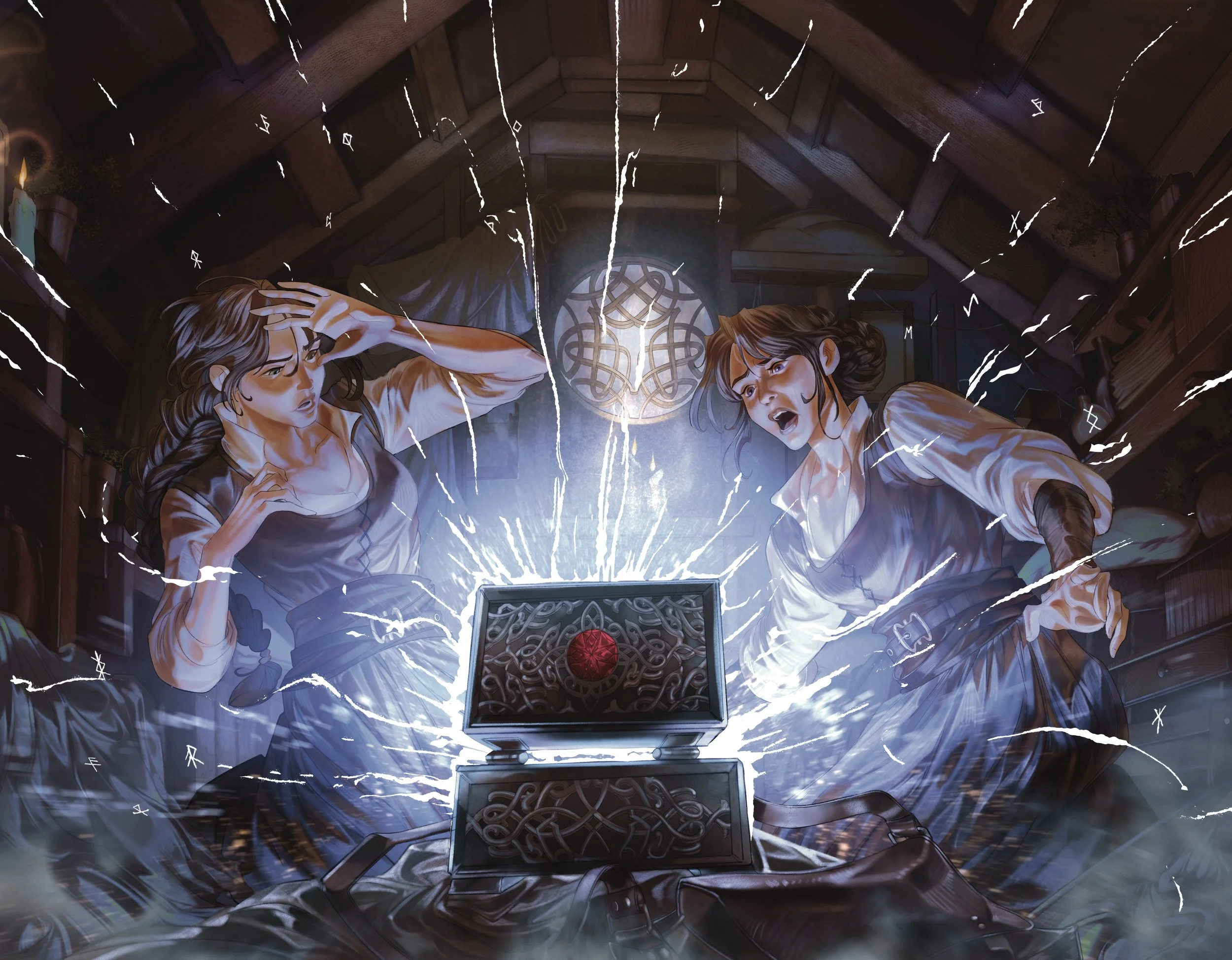 Locked Library Special Edition Endpage - Runebreaker - Mila Finch