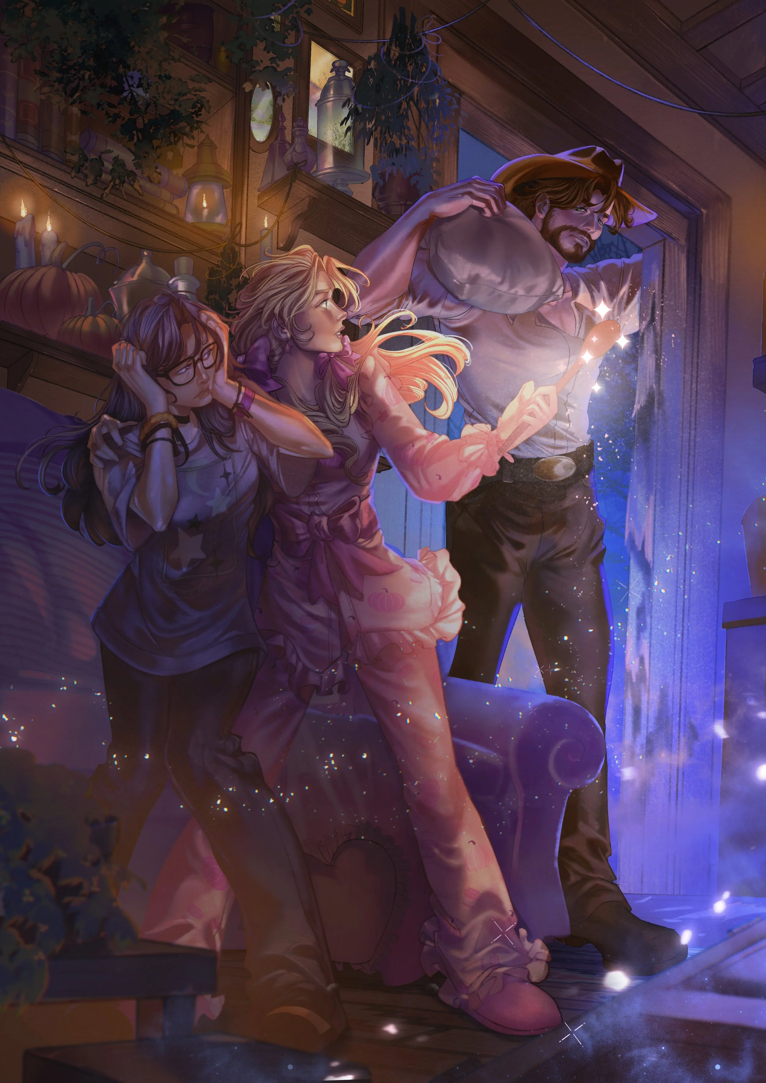 Official Illustration - Uncharmed - Lucy Jane Wood