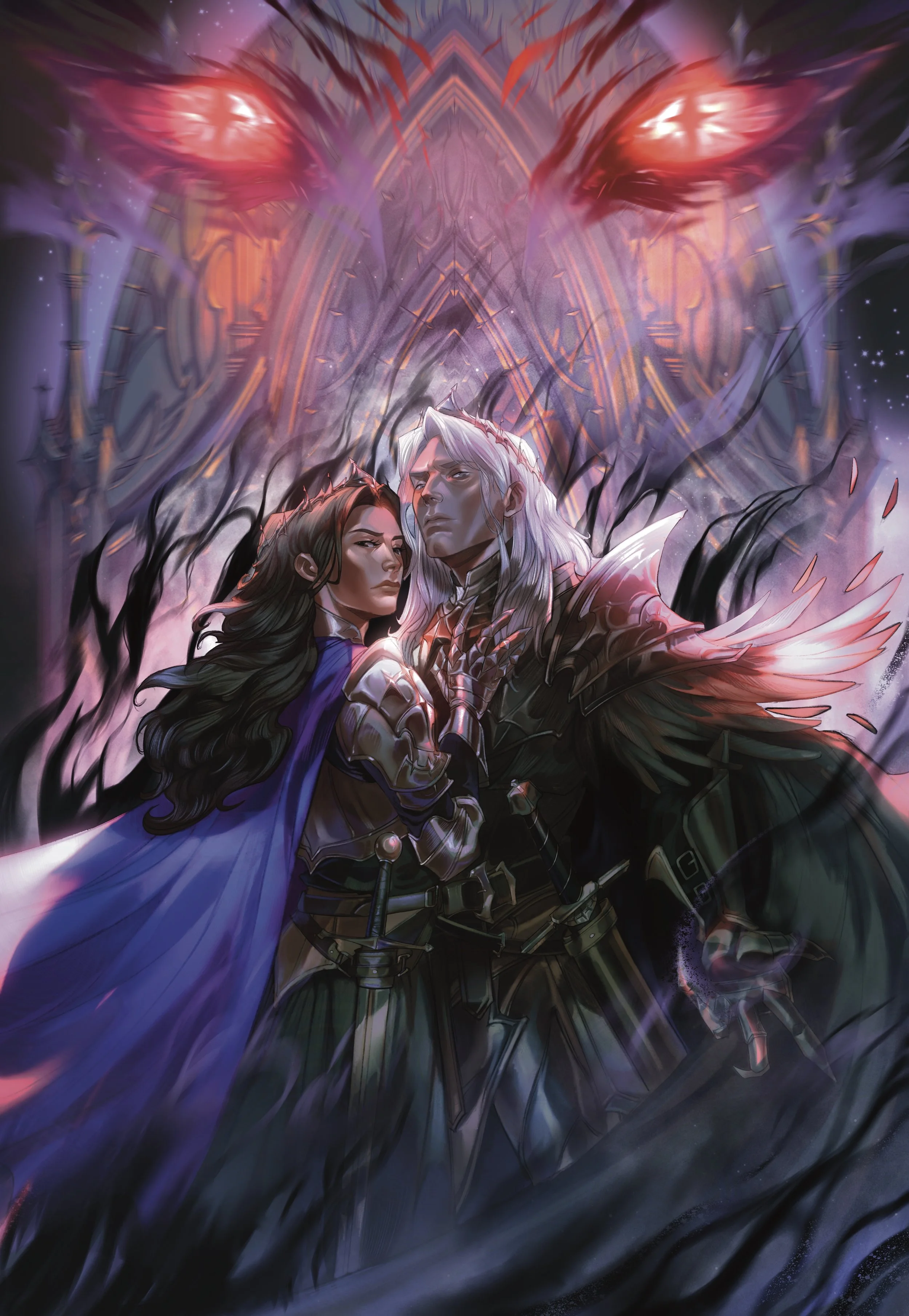 Official Illustration - Cursed by the Dawn -Logan Karlie