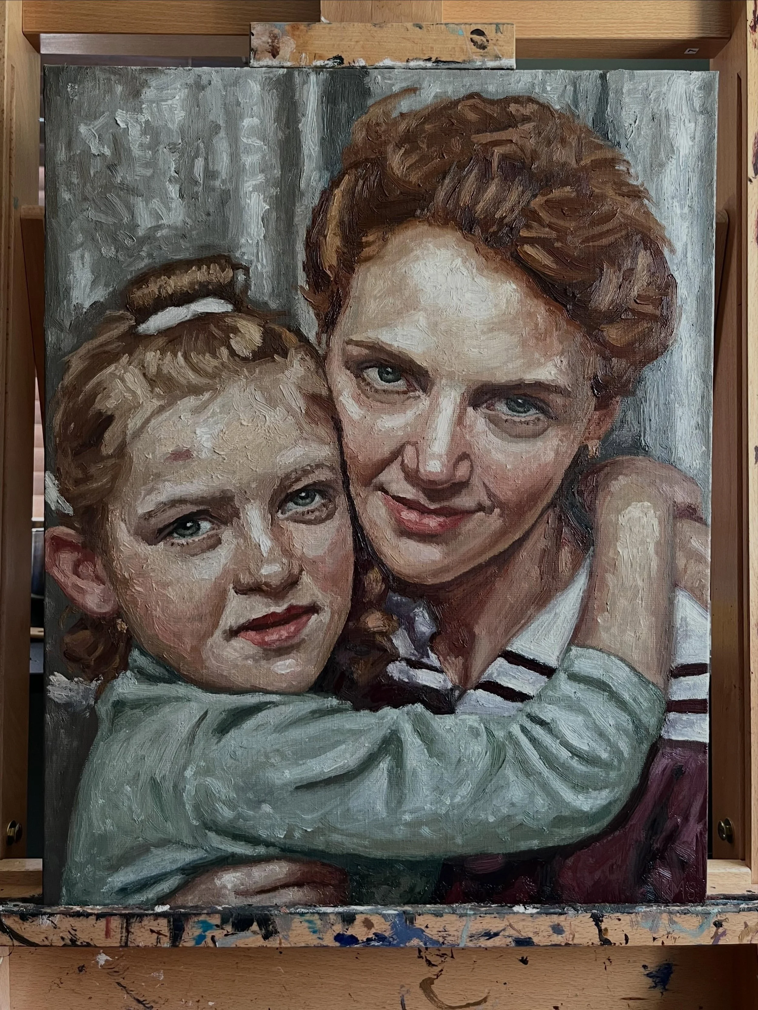 Inheritance, 2026, Oil on linen, 20x16&rdquo;

#phillyartist #oilpainting