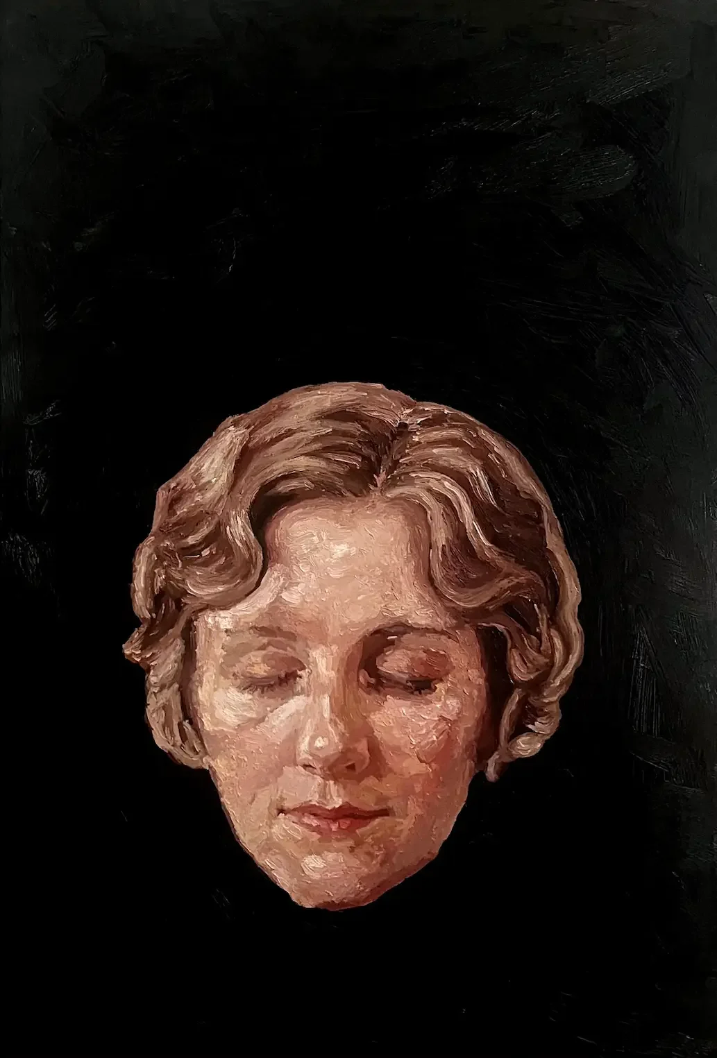 The End of All Wanting, 2026, Oil on linen, 30x20 in