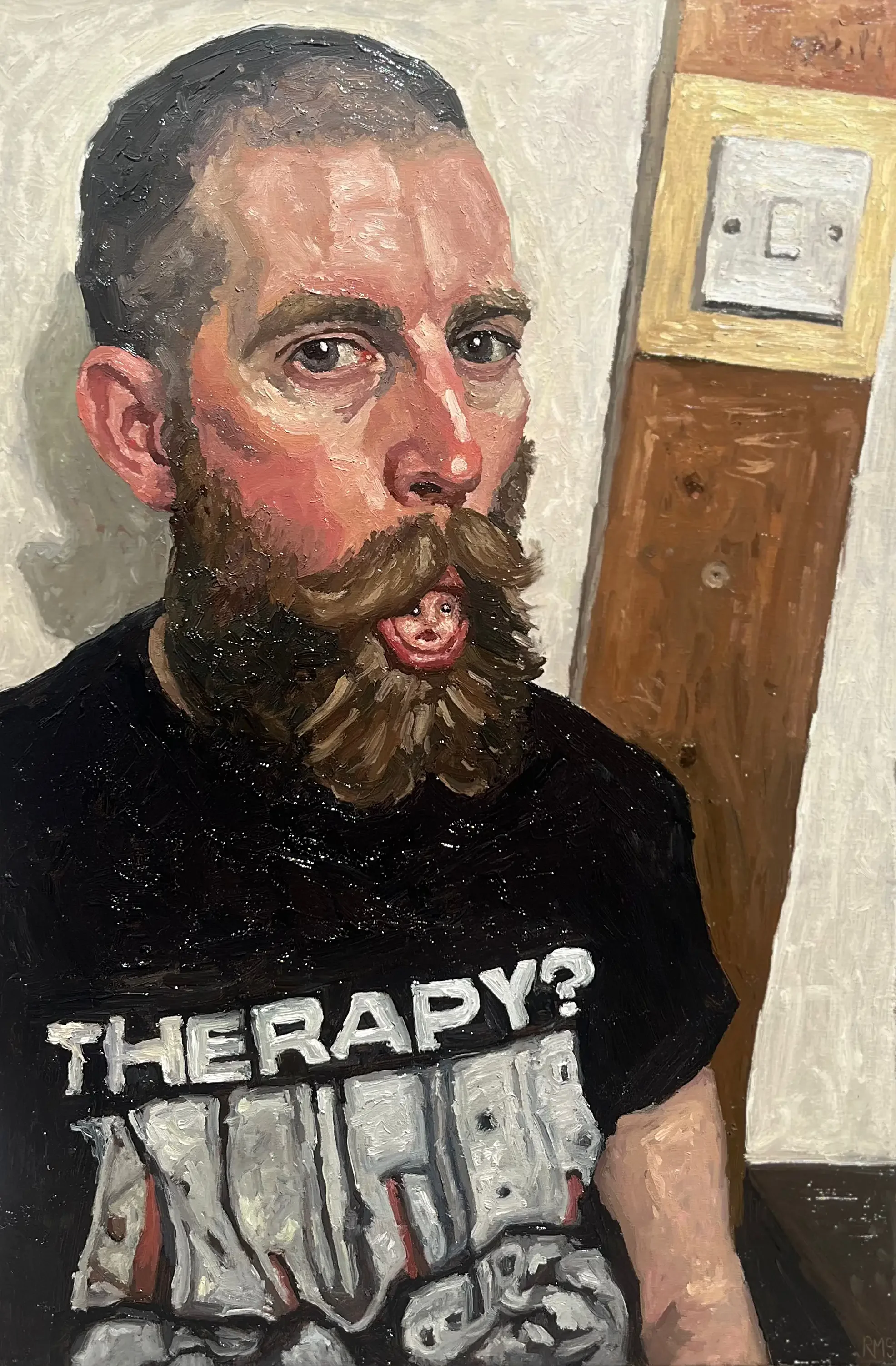 Therapy?, 2026, Oil on linen, 30x20 in