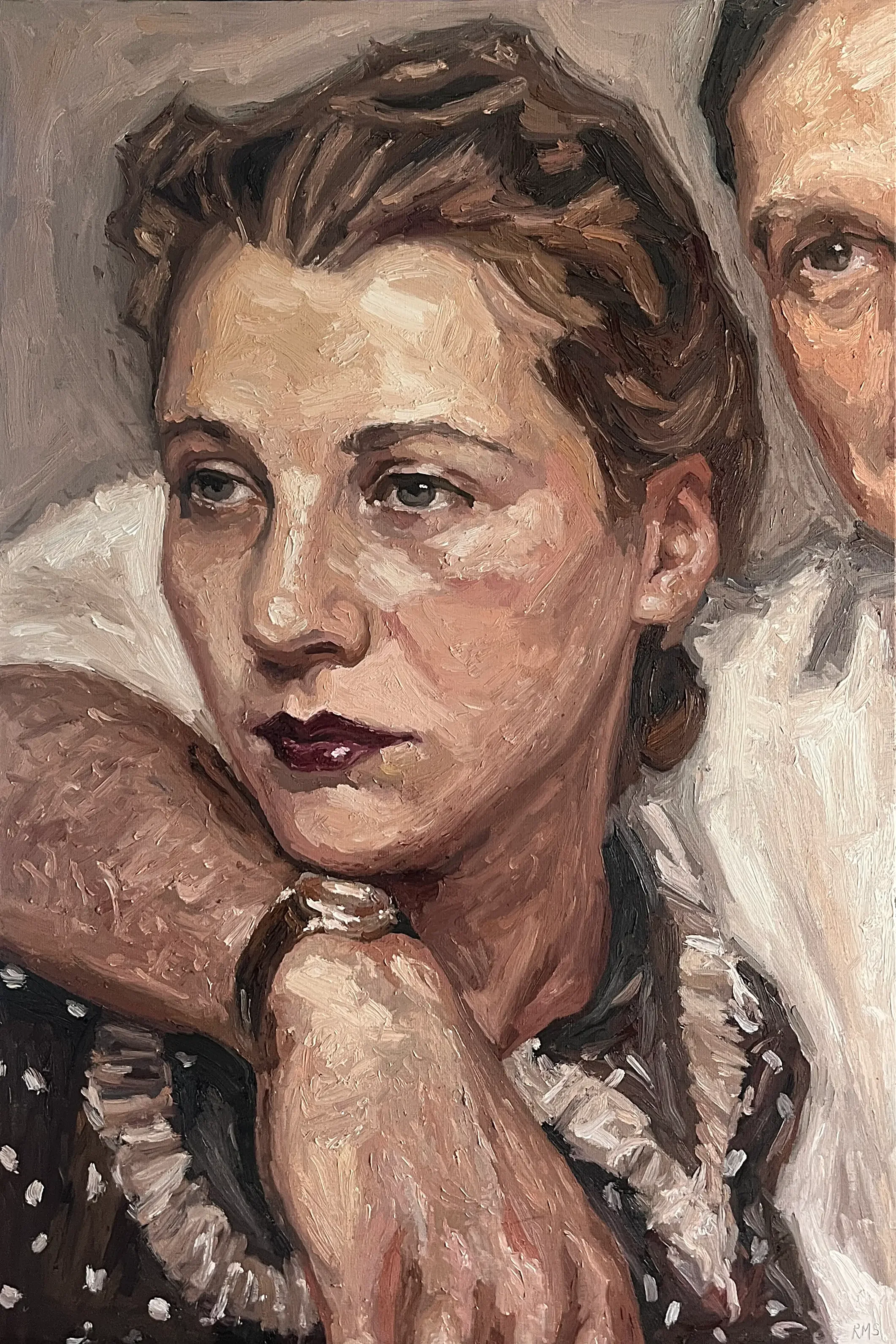 Betrothed, 2026, Oil on linen, 30x20 in