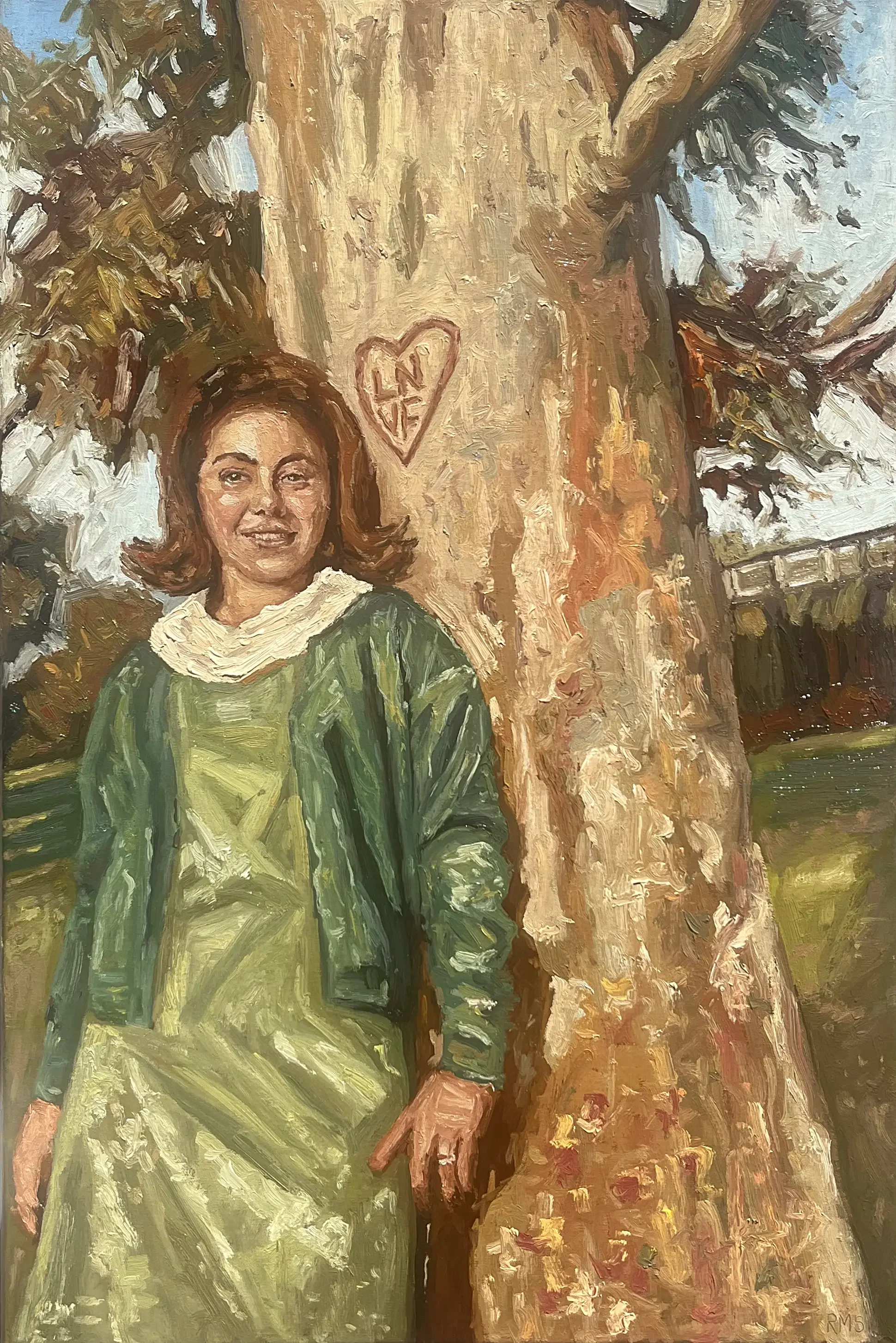LNVF Forever, 2026, Oil on linen, 30x20 in