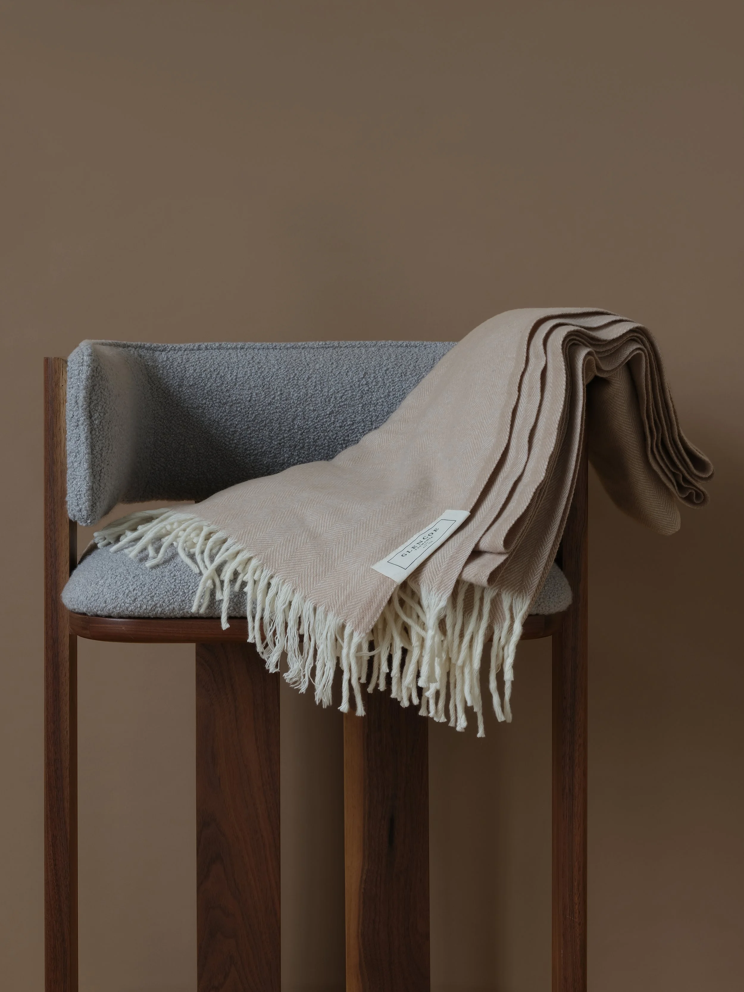 Glencoe Heritage Throw - Sand