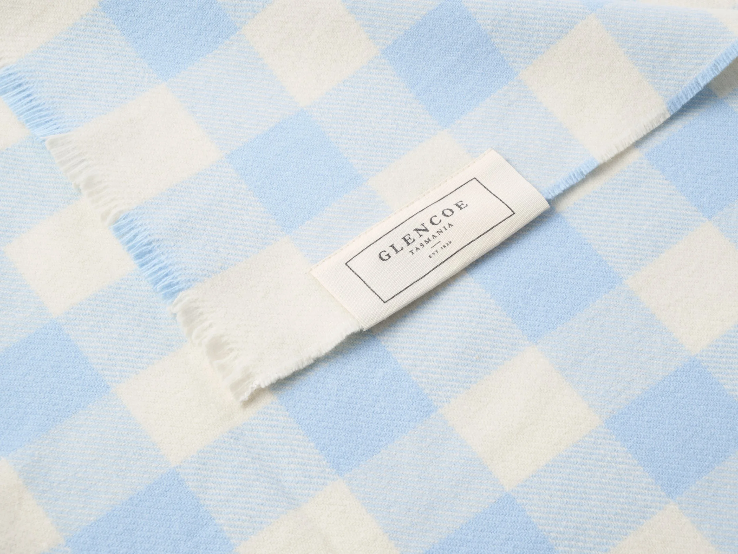 Fresh Water Baby Blanket - East Coast Blue