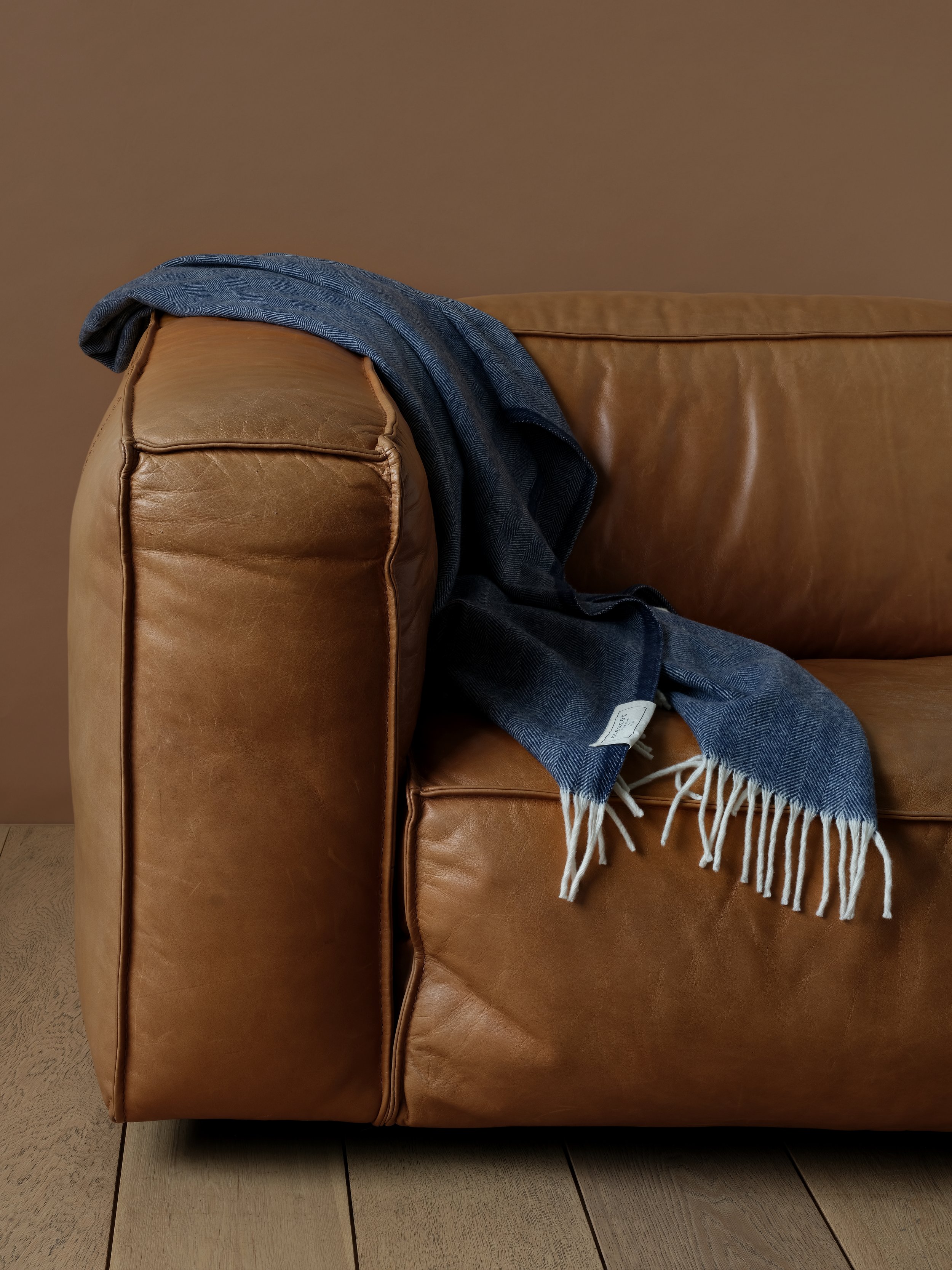 Glencoe Heritage Throw - Deep Sea