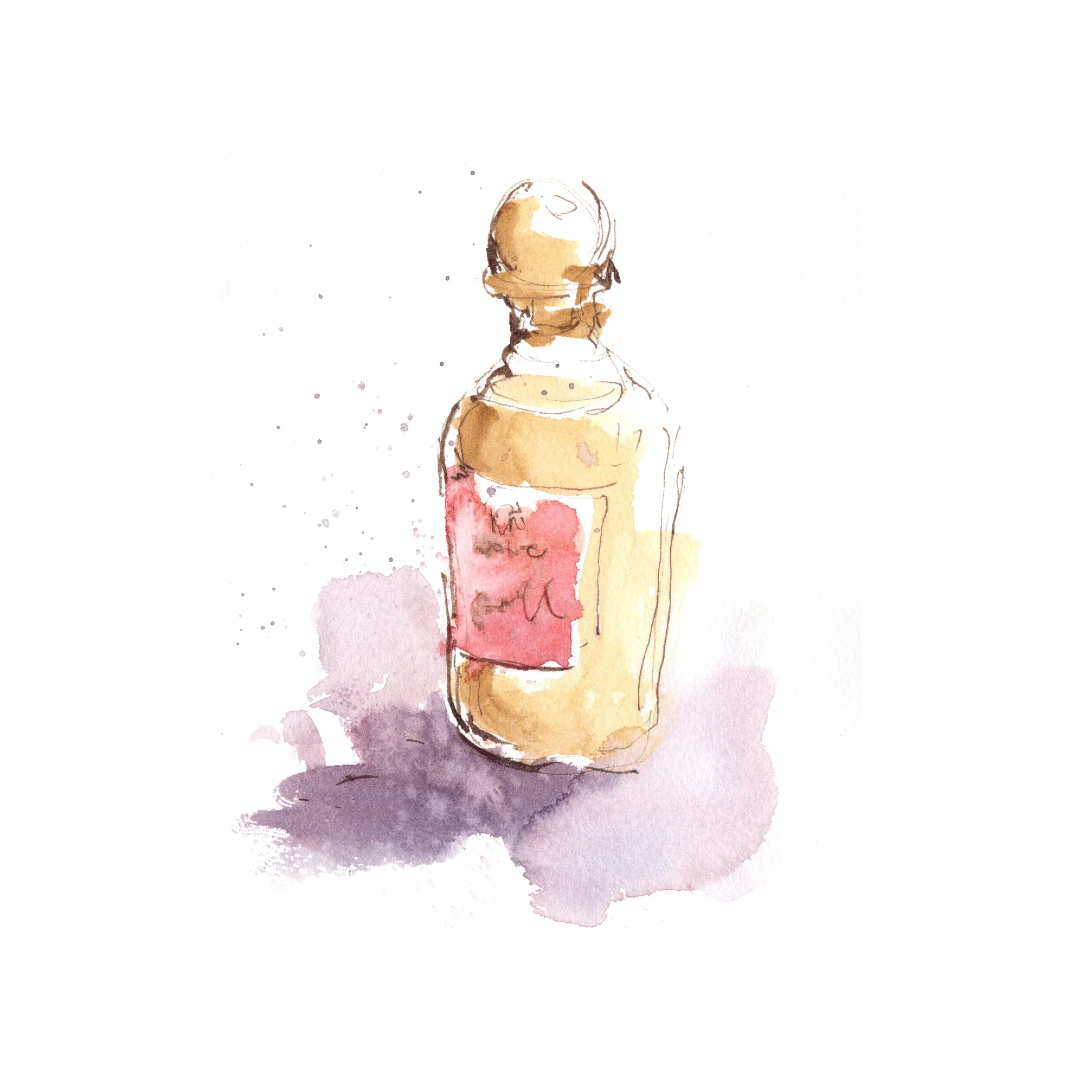 A bottle of Emirati perfumes