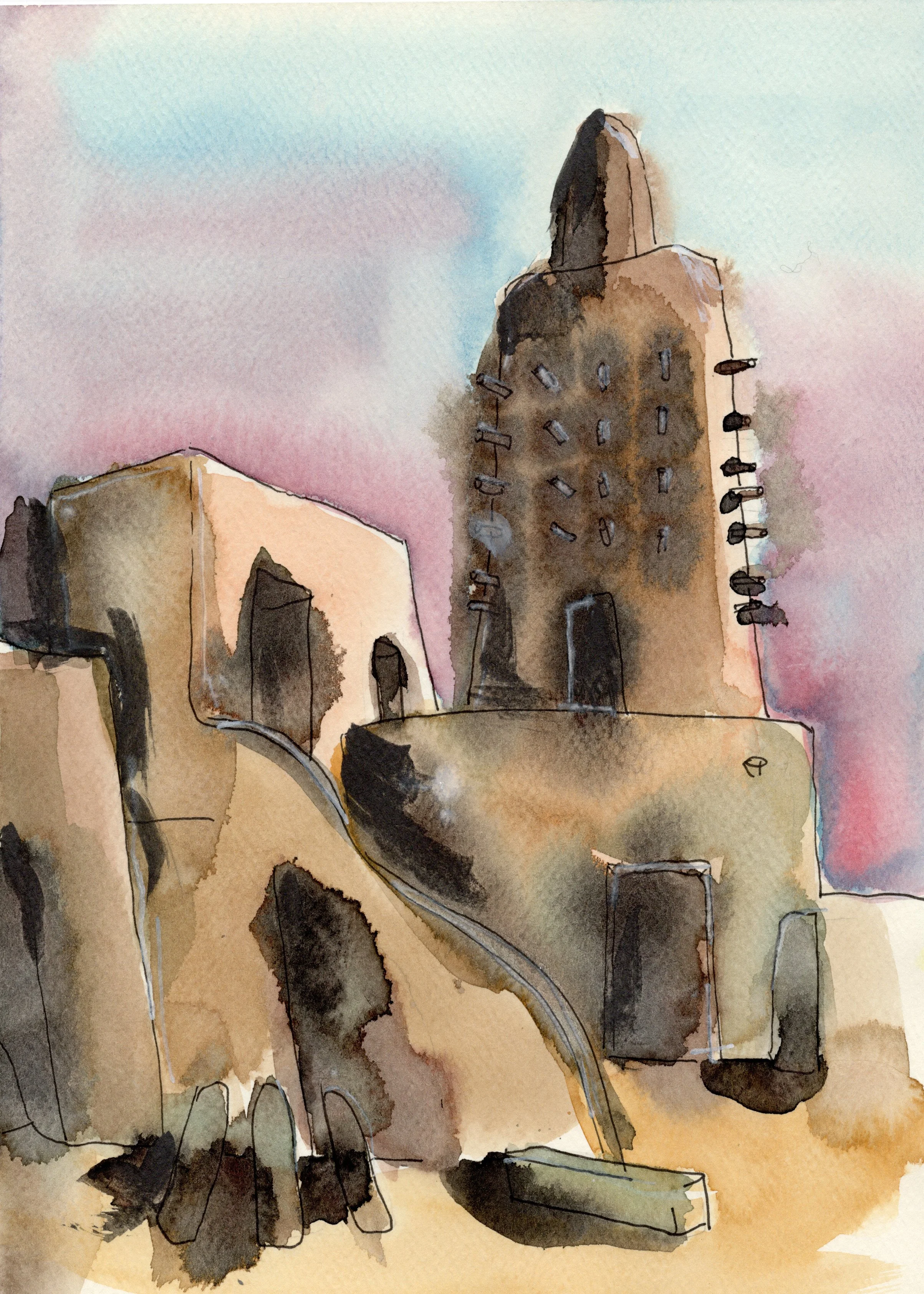 Sudano-Sahelian architecture I wish I could see one day