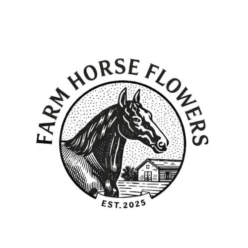 Farm Horse Flowers