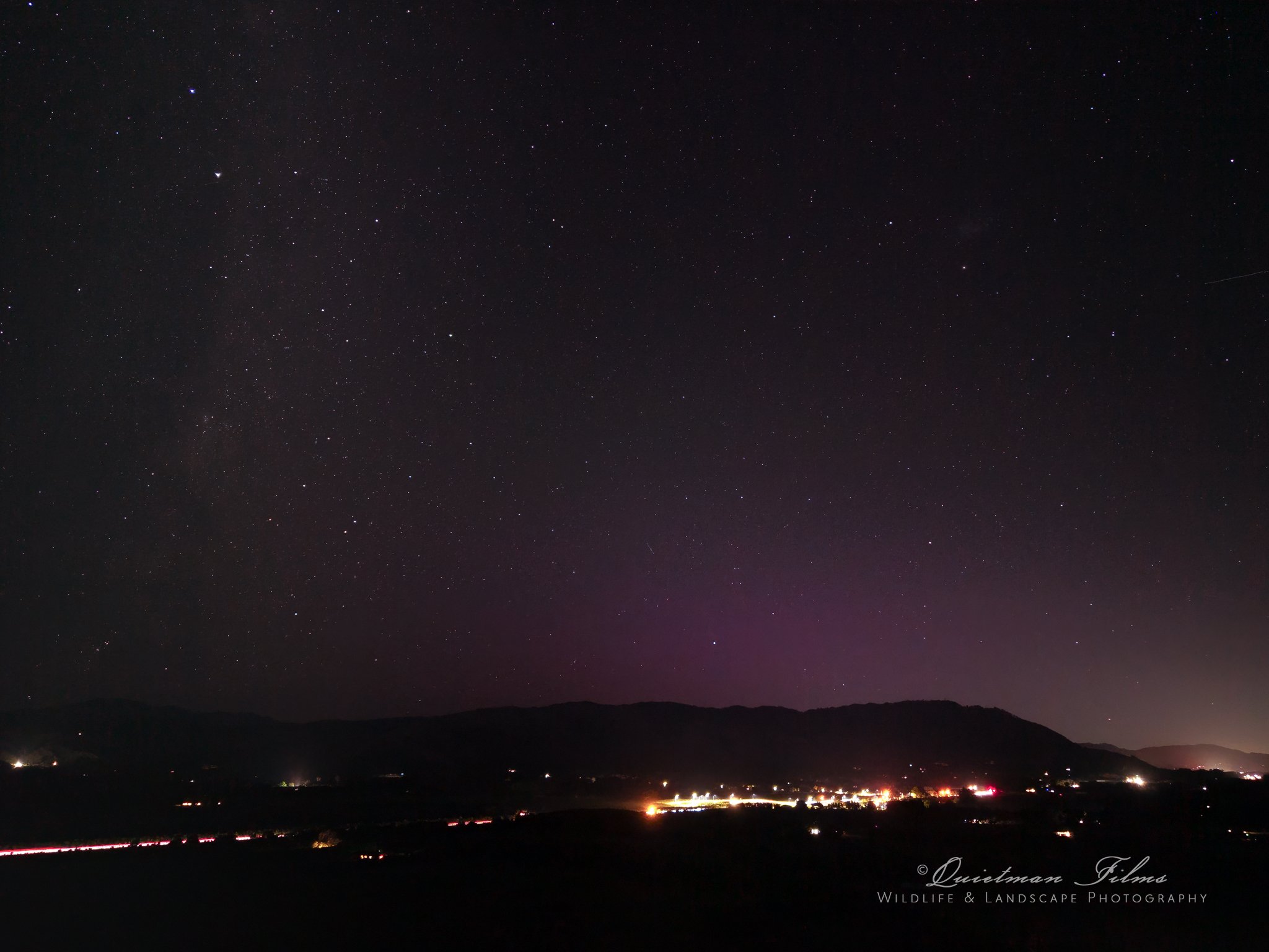 Aurora Australis using the DJI Air3s