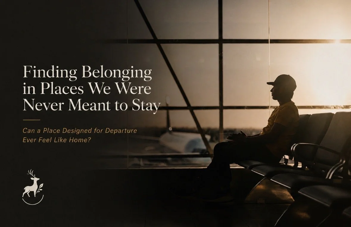 Research exploring belonging and how temporary spaces can create a sense of home.