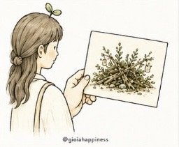 She leaves carrying an image of what they created together. The artwork no longer belongs only to the place where it happened.